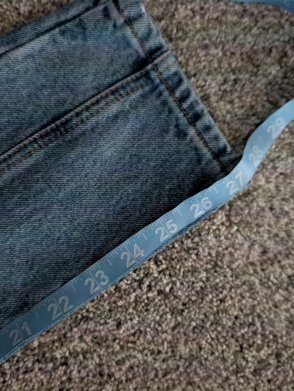 NWT BLANKNYC Don't Cross Me Paperbag Waist High Rise Seam Straight Jeans 25 - Picture 5 of 6